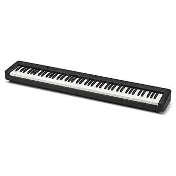 Casio CDP-S160 88-Key Compact Digital Piano - Black Bundle with CS-46 Stand, Adjustable Bench, Instructional Book, Austin Bazaar Instructional DVD, Online Piano Lessons, and Polishing Cloth
