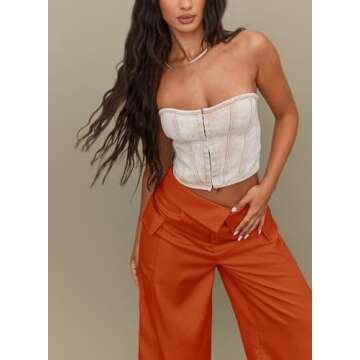 RAISECOM Women’s High-Waisted Cargo Pants with Pockets