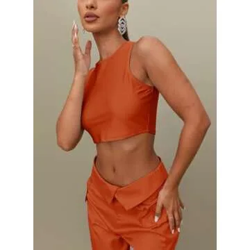 RAISECOM Women’s High-Waisted Cargo Pants with Pockets