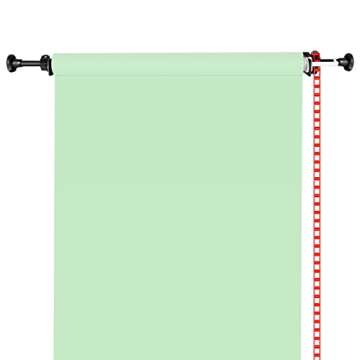 NEEWER Photography Single Roller Wall Mounting Manual Background Support System with 2 x Single Hook, 2 x Expand Bar, 1 x Chain, Load Capacity: 22lb/10kg