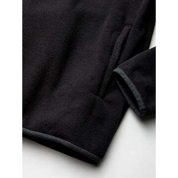 Amazon Essentials Boys Polar Fleece Quarter-Zip Jacket