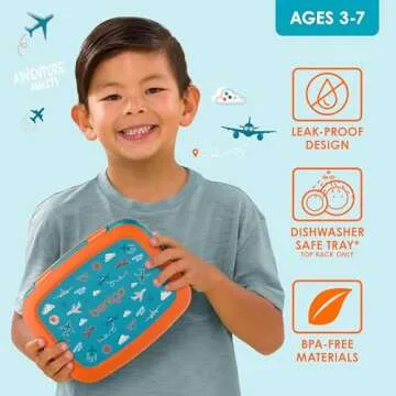 Bentgo Kids Prints Bento Lunch Box for Ages 3-7