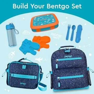 Bentgo Kids Prints Bento Lunch Box for Ages 3-7