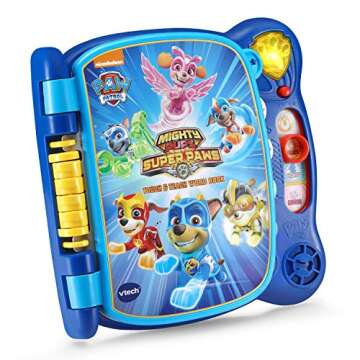 VTech PAW Patrol Mighty Pups Touch and Teach Word Book - Interactive Learning Adventure