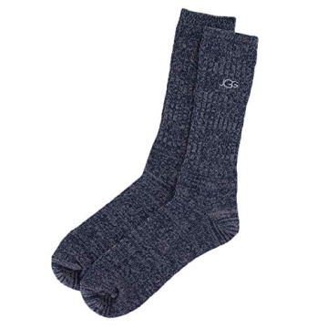 UGG Men's Trey Rib Knit Slouchy Socks for Cozy Comfort