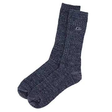UGG Men's Trey Rib Knit Slouchy Socks for Cozy Comfort