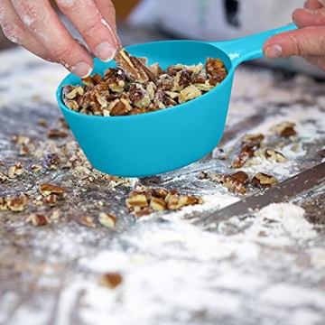 Colorful 12-Piece Measuring Cups and Spoons Set