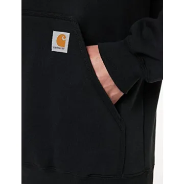 Carhartt Midweight Logo Sleeve Sweatshirt - Large Black