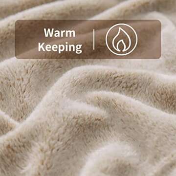 FY FIBER HOUSE Flannel Fleece Throw Blanket, Lightweight Cozy Plush Microfiber Bedspreads for Adults,60"X80",Brown Leopard