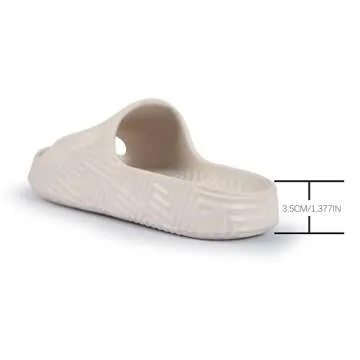 Weweya Non-Slip Shower Slippers for Men Women