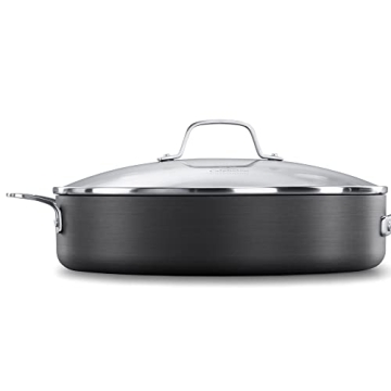 Calphalon Classic Hard-Anodized Nonstick 5-Quart Sauté Pan with Cover