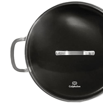 Calphalon Classic Hard-Anodized Nonstick 5-Quart Sauté Pan with Cover