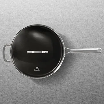 Calphalon Classic Hard-Anodized Nonstick 5-Quart Sauté Pan with Cover