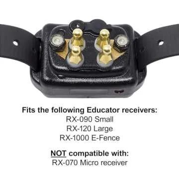 Educator CPAD-011 Dog Training Collar Receiver Comfort Pad, Perfect for Long Hair and Sensitive Skin