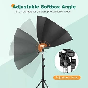 Versatile Torjim Softbox Lighting Kit for Creators