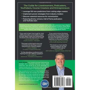 100 Livestreaming & Digital Media Predictions, Volume 4: Top Content Creators Help You Succeed in an...