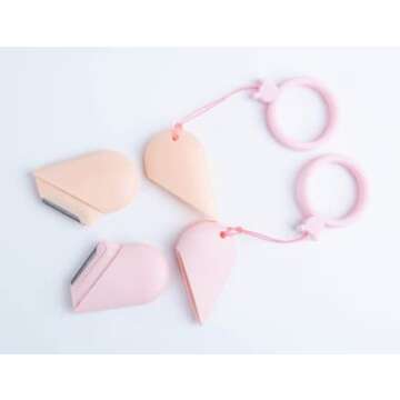 Belle Eyebrow Razor - Travel-Friendly Facial Hair Remover