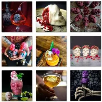 3D Skull Ice Cube Mold - Unique Gift for Drink Enthusiasts