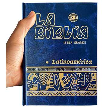 La Biblia Latinoamericana Letra Grande Cartone con Uneros Spanish Edition Assorted Colors
