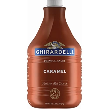 Ghirardelli Caramel Sauce Pump Bottle - 87.3 oz for Delicious Treats