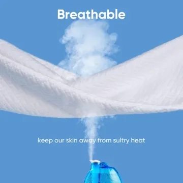 Hanherry Waterproof Mattress Protector for Queen Size