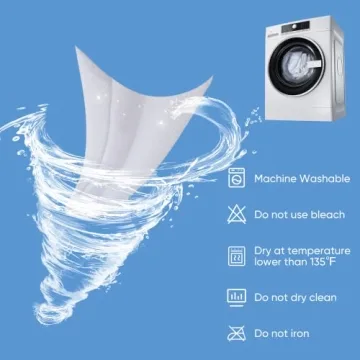 Hanherry Waterproof Mattress Protector for Queen Size