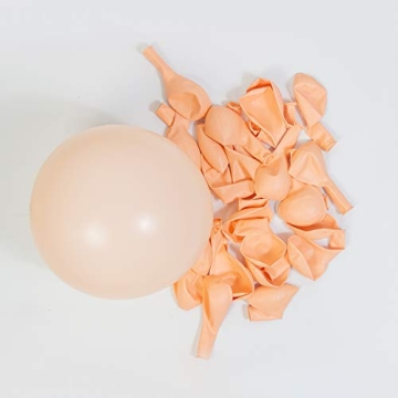 Macaron Orange & Pink Balloon Arch 136Pcs for Events