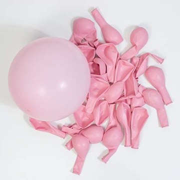 Macaron Orange & Pink Balloon Arch 136Pcs for Events