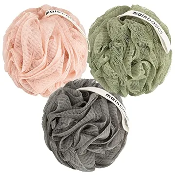 Luxury 3-Pack Loofah Sponges for Ultimate Skin Care & Spa Experience