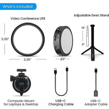 Lume Cube Video Conference Lighting Kit LITE Edition | Perfect for Video Calls & Streaming