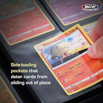 Premium Trading Card Storage Binder - 480 Card Capacity