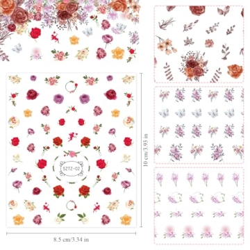 Nail Art Rhinestones Set with Stickers and Tools for Easy Application