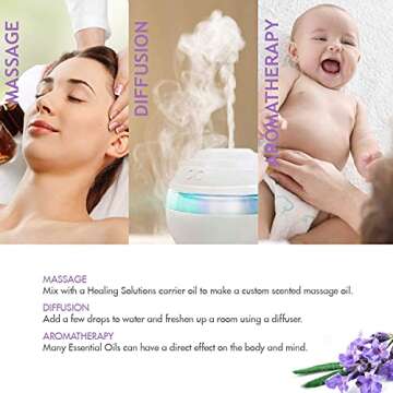Healing Solutions Essential Oils Set for Diffusers