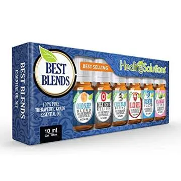 Healing Solutions Essential Oils Set for Diffusers