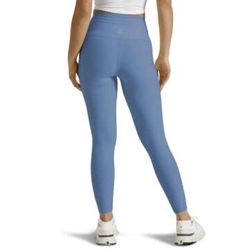 Beyond Yoga Spacedye Caught in The Midi High-Waisted Legging Sky Blue Heather SM (US Women's 4-6)