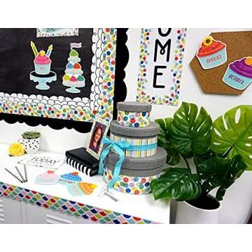 CTP Black Stylish Scallops Bulletin Board Border (Creative Teaching Press 8563)