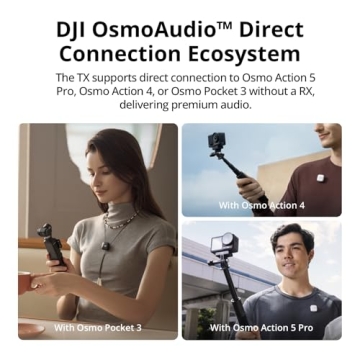 DJI Mic Mini Wireless Lavalier System for Creators