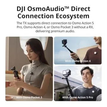 DJI Mic Mini Wireless Lavalier System for Creators