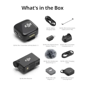 DJI Mic Mini Wireless Lavalier System for Creators