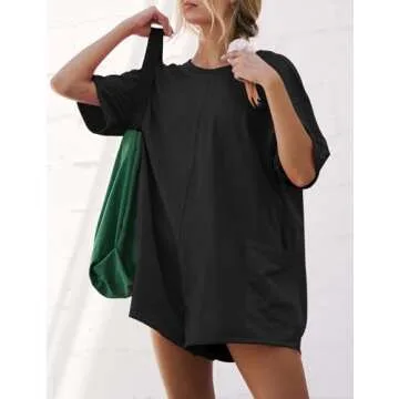 Ugerlov Women's Casual Rompers for Summer Relaxed Style