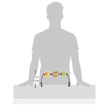 BabyBjörn BABYBJORN Wooden Toy for Bouncer - Googly Eyes (080500US),1 Count (Pack of 1)