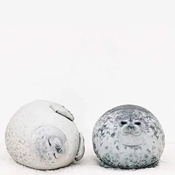 MerryXD Chubby Blob Seal Pillow Stuffed Plush Toy