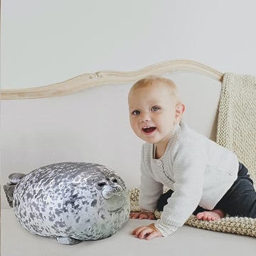 MerryXD Chubby Blob Seal Pillow Stuffed Plush Toy