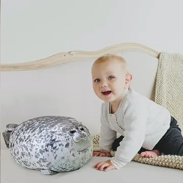 MerryXD Chubby Blob Seal Pillow Stuffed Plush Toy