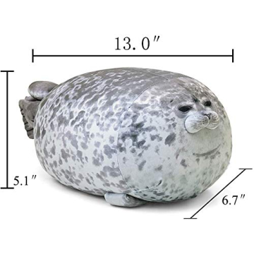 MerryXD Chubby Blob Seal Pillow Stuffed Plush Toy
