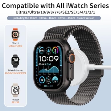 Magnetic Charger for Apple Watch - Fast & Portable Charging