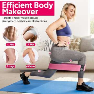 WALITO Resistance Bands – Perfect for Glutes & Legs