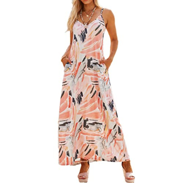 Supnier Women's Summer Maxi Dress - Stylish Casual Essential