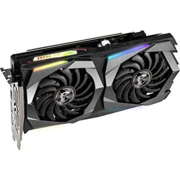 MSI Gaming GeForce GTX 1660 Ti 192-bit HDMI/DP 6GB GDRR6 HDCP Support DirectX 12 Dual Fan VR Ready OC Graphics Card (GTX 1660 Ti Gaming 6G)