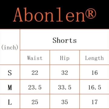 Abonlen Women Scrunch Seamless Workout Shorts - Stylish Comfort